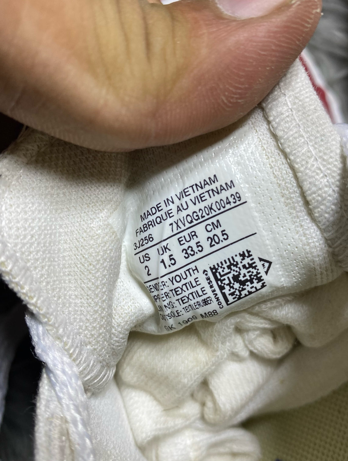Converse Low Top (33.5)