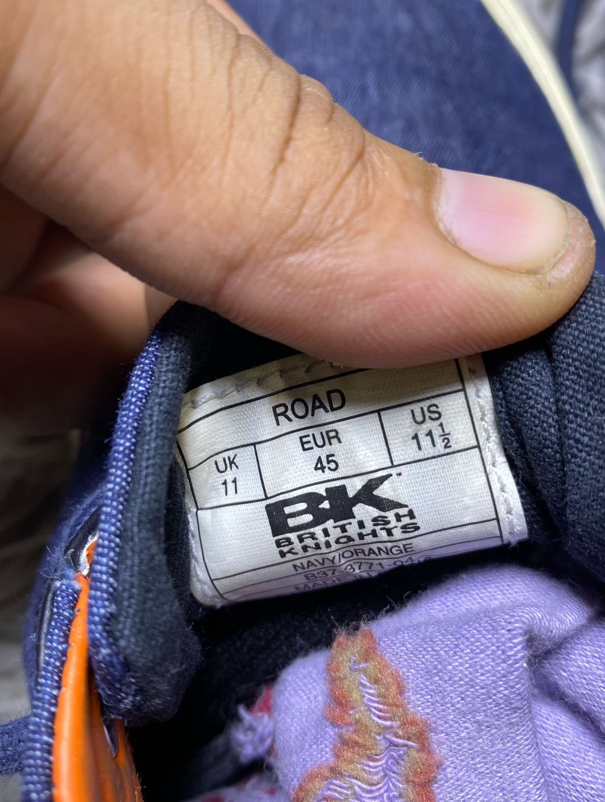 BK SHOES SIZE (45)